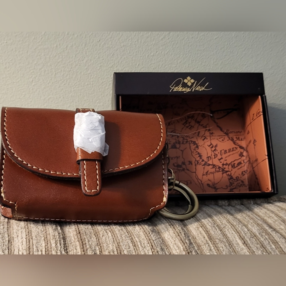 🎁Patricia Nashed Boxed Leather Mini Torri Wallet with Key Fob Bag Charm - Picture 2 of 14